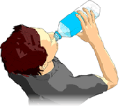水分の摂り方と体重の関係